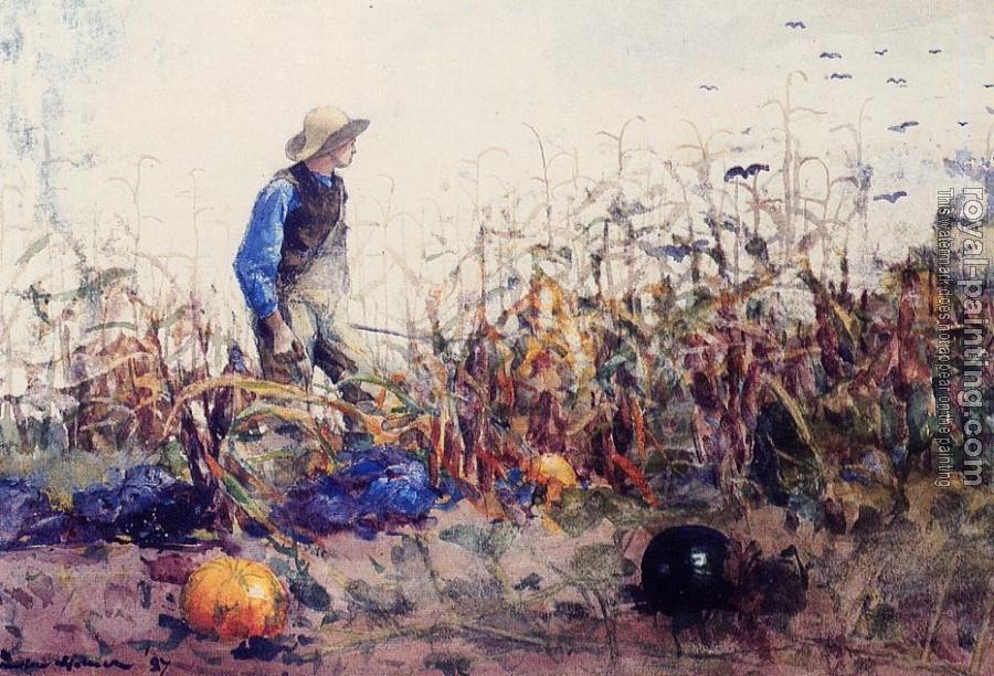 Winslow Homer : Among the Vegetables